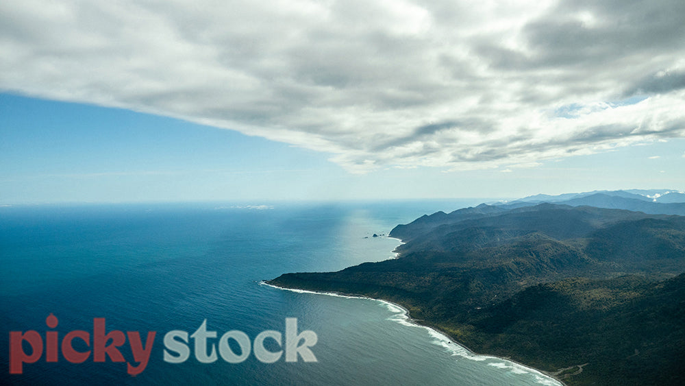Fiordland coastline