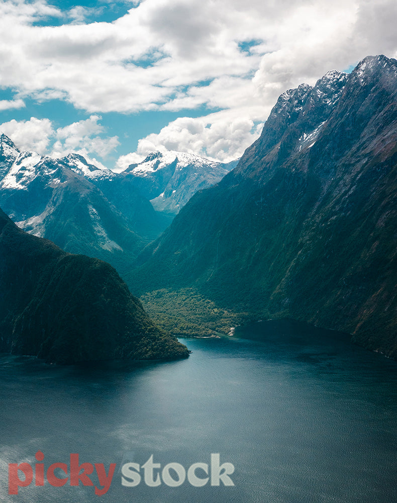 Milford Sound on a clear day