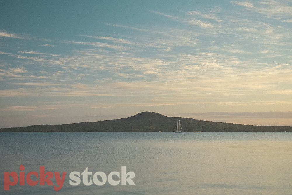 View of Rangitoto in Auckland