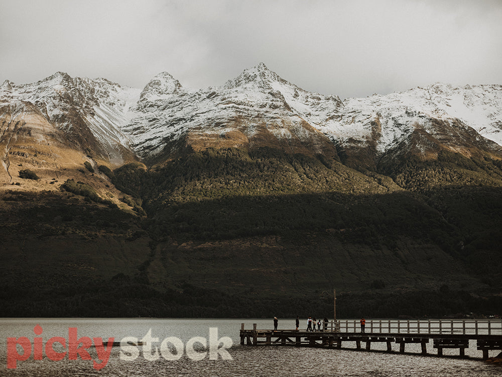 Glenorchy in winter with snow