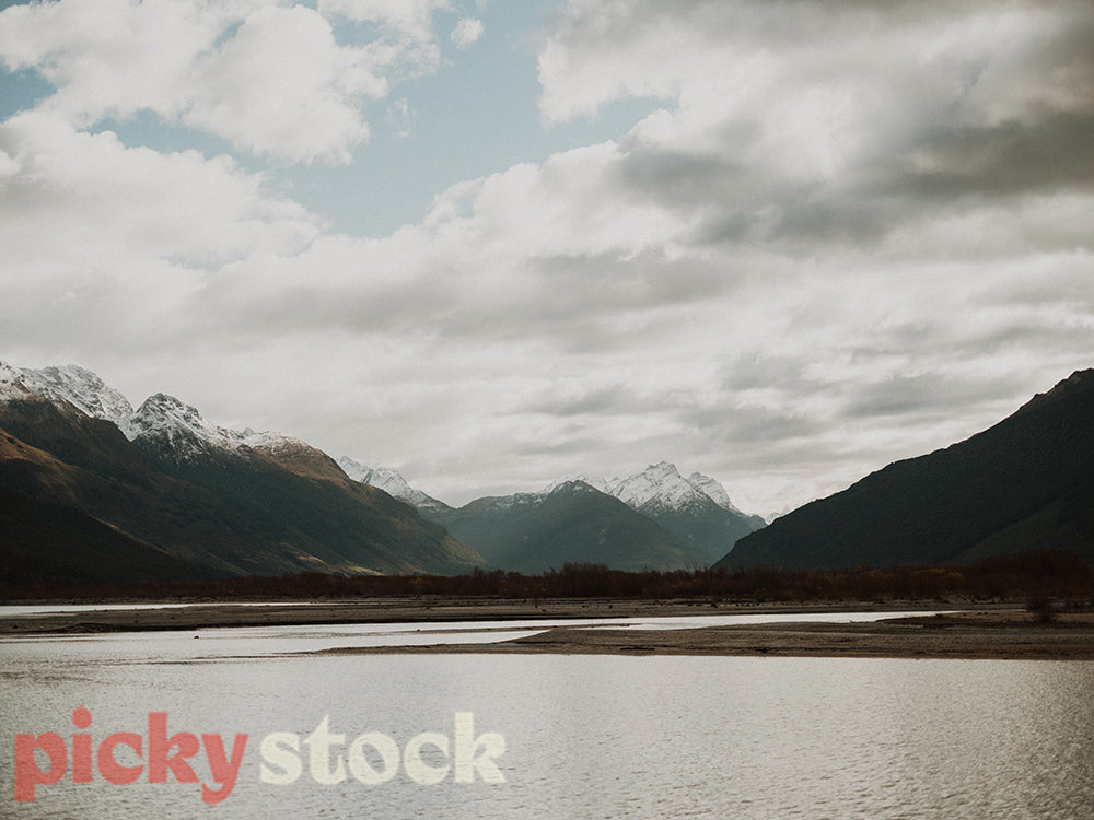 Glenorchy in winter with snow