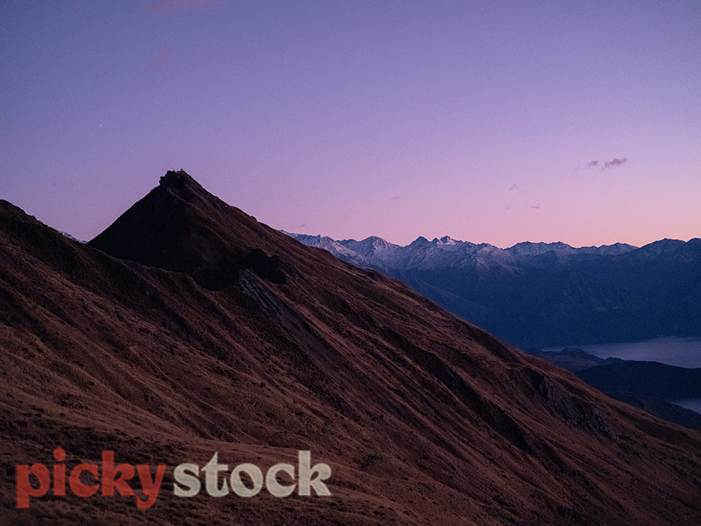 Winter sunrise at Roys Peak, Wanaka