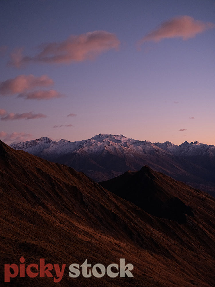 Winter sunrise at Roys Peak, Wanaka