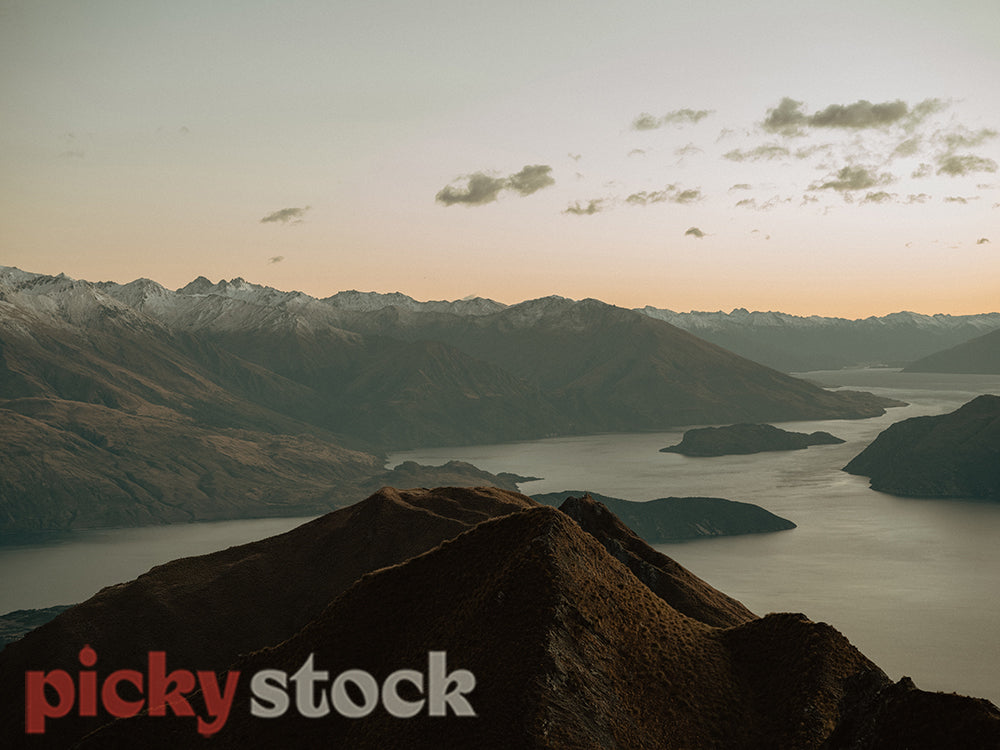 Winter sunrise at Roys Peak, Wanaka