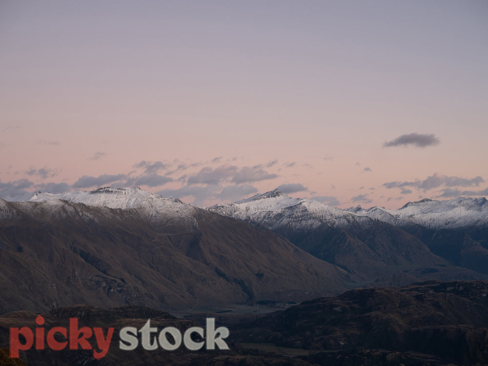 Winter sunrise at Roys Peak, Wanaka