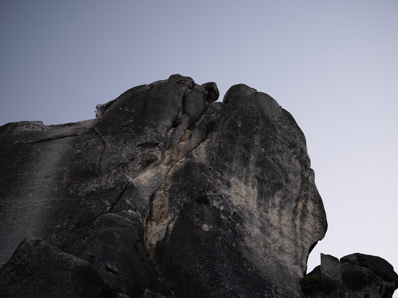 Rocks at Winter Castle Hill,Canterbury, New Zealand