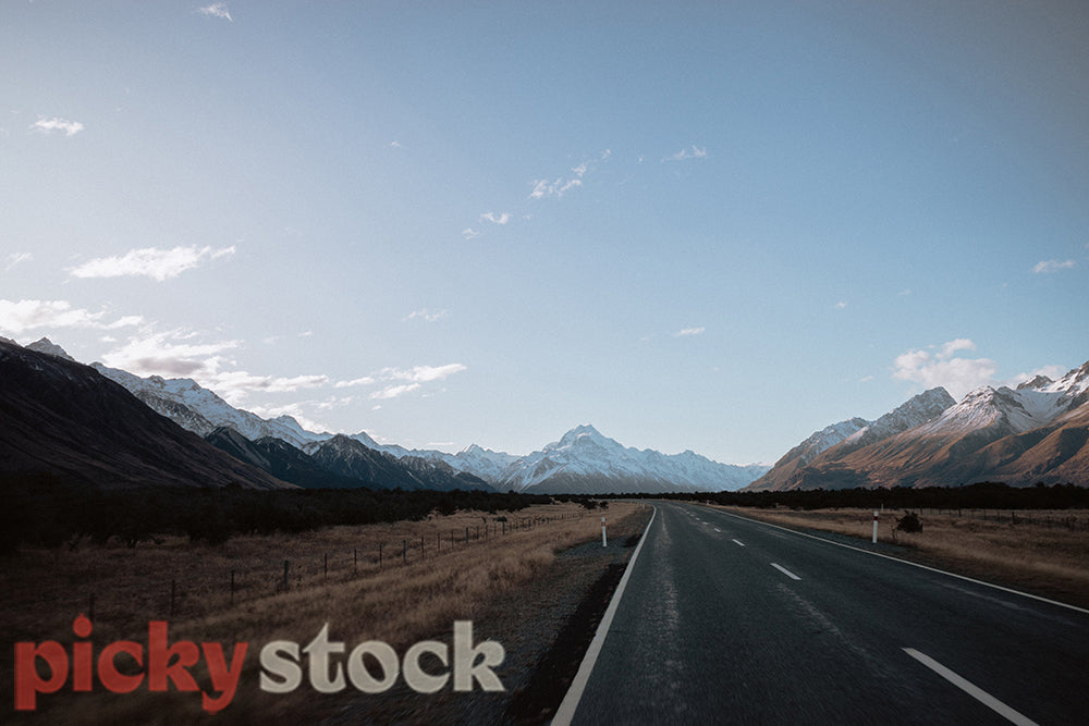 Sunset at Mount Cook National Park