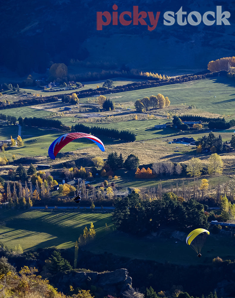 Tandem or solo paragliding off Coronet Peak over the Wakatipu valley is exhilarating 